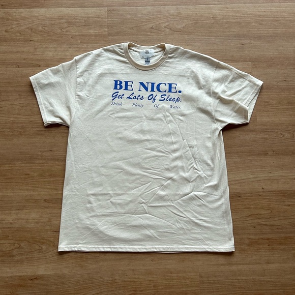 NWT Be Nice Oversized T-Shirt/Dress (Natural/Ivory) - Picture 10 of 13
